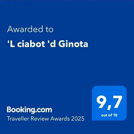 度假居 'l Ciabot 'd Ginota 巴尔杰